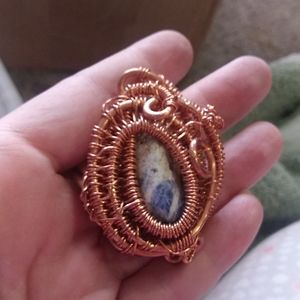 Wire wrapped pendants